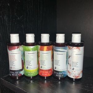Bundle of 5 Korres Shower Gel